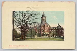 Postal Dean Academy Franklin Massachusetts 1909 - Imagen 1 de 2