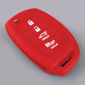 Remote Key Fob Skin Case Cover Fit for Hyundai Elantra Sonata Tucson JT - Picture 1 of 5