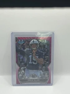 Bowman U 2022 cromo 1st Drew Allar refractor rosa #59 ¡¡Nittany Lions!! PSU PENN - Imagen 1 de 2