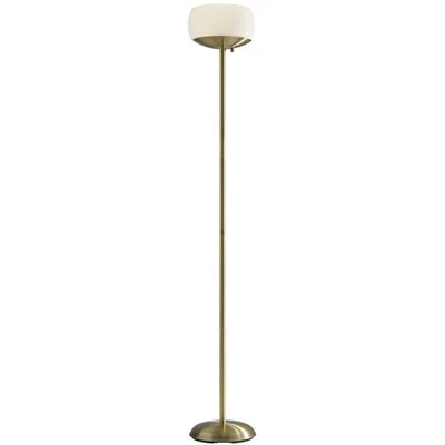 Adesso 5003-21 Jessica Floor Lamp Antique Brass - Image 1 of 3