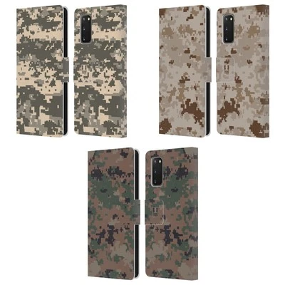HEAD CASE DESIGNS MILITARY CAMOUFLAGE SERIES 2 LEATHER BOOK CASE FOR SAMSUNG 1 - Image 1 of 4
