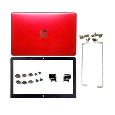 Nuevo Para HP 15BS 15-BS LCD Cubierta Trasera + Bisel Frontal + Cubierta Bisagras + 10 Tornillos Foto 1 de 4