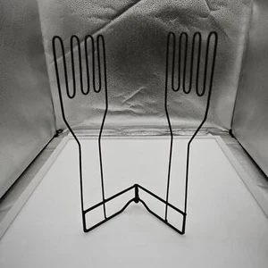 Kitchen Gloves Holder Vertical Metal Reusable Folding Durable Sink Organizer - Picture 1 of 12