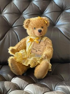 Collectable Teddy Bear ROBIN RIVE NZ "Little Anna" Limited Edition Bear Mohair - Picture 1 of 10
