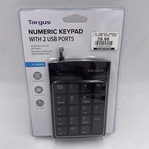 TARGUS NUMERIC KEYPAD 2 PORT USB HUB PAUK10U Pakpoo4B- New Sealed F3 - Picture 1 of 4