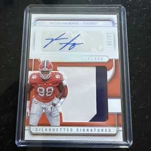 National Treasures Myles Murphy Silhouettes Signatures RPA /39 - Picture 1 of 3