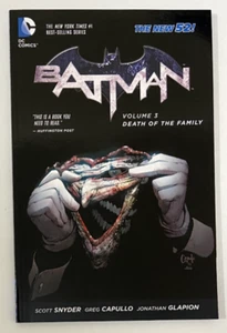 DC Batman The New 52 Volume 3 DEATH OF THE FAMILY Trade Paperback First Printing - Picture 1 of 3