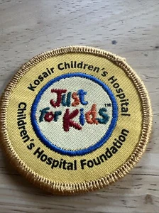 Vintage Kossair children’s Hospital foundation just for kids patch - Picture 1 of 5