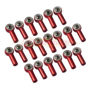 20 pz giunto a sfera asta di collegamento alluminio M3 CW CCW per 1/10 RC cingolato auto passeggino R - Foto 1 di 5