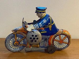 Juguete de cuerda para motocicleta policía Marx "COP" CA-36 - Imagen 1 de 6