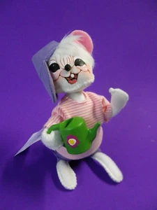 Muñeca Annalee 2019 6 pulgadas "Spring Boy Mouse" # 211219 Ratón con regadera Nuevo - Imagen 1 de 7