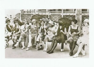 *Texas-"3rd Annual Bathing Girls Revue-1922"*Galveston (Postcard) {C27} - Picture 1 of 2