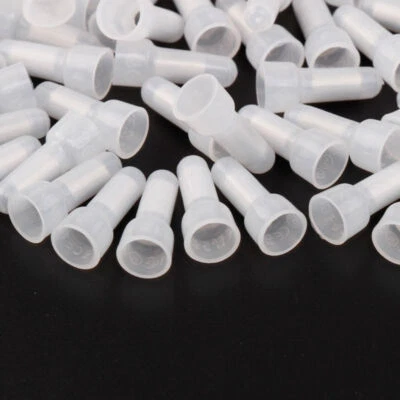100pc 22 16 GA AWG Closed End Crimp Cap Splice Gauge Wire Connector Terminals - Image 1 of 4