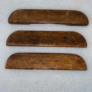 Antique Matching Oak 7 1/4 Inch Drawer Pulls Quantity 3 - Picture 1 of 6