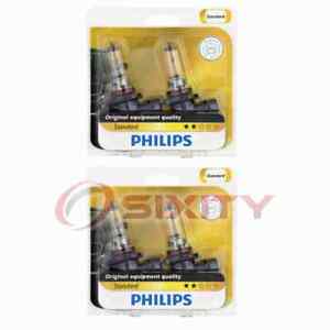 2 pc Philips Front Fog Light Bulbs for Hyundai Accent Elantra Entourage co
