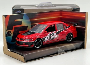 Fast And Furious 34448 Mitsubishi Lancer Evolution IX 1/32 Jada Neuf boite - Foto 1 di 3