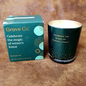 Grove Co. Sparks of Joy Vela Bálsamo Abeto Cera de Soja Vela 7.5oz NUEVO - Imagen 1 de 5