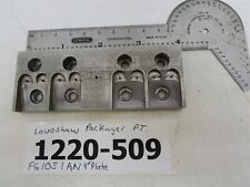 Loveshaw 4" Nozzel Plate Pg1051An Packaging Case Erector Closer Labeler