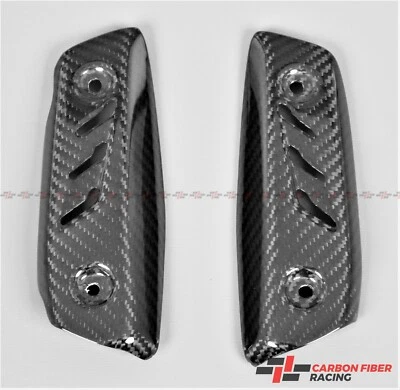 2016-2020 Triumph Speed Triple 1050R Radiator Covers - 100% Carbon Fiber - Image 1 of 3