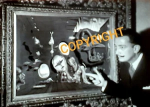DALI*PHOTO*SURREALISTE*IDYLLE ATOMIQUE & URANIQUE*NEW YORK*1945*ARGENTIQUE*RARE* - Picture 1 of 3
