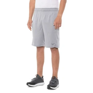 REEBOK SHORTS MENS - SZ XLARGE - GREY FIREBALL - SLIM 9" GYM SOCCER TRAINING - Picture 1 of 1