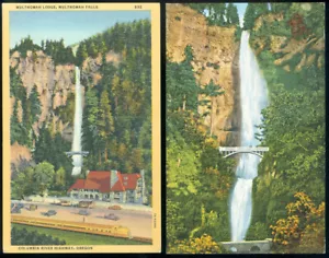 2 POSTALES - MULTNOMAH FALLS, O - Imagen 1 de 1