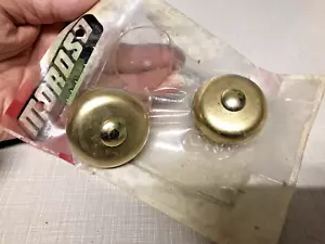 Moroso 6870 NOS Rare Aluminum Breathers, Gold, Gasser, Rat Rod,Hod Vintage - Picture 1 of 7
