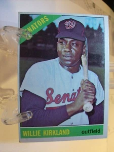 1966 Topps Baseball #434 - Willie Kirkland - Washington Senators  66-110 - Picture 1 of 2