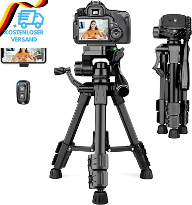 JOILCAN Mini Stativ 63.5Cm, Aluminium Kamera Stativ Für Cannon/Sony/Dslr Kamera/ - Bild 1 von 4