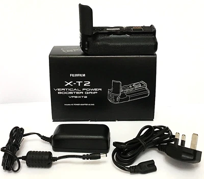 Original Fujifilm VPB-XT2 Vertical Power Booster Grip for X-T2 w/ AC-9VS Adaptor - Image 1 of 4