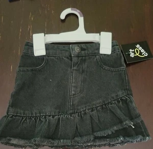 Little Girls Art Class black jean Skirt size 5T super cute - Picture 1 of 1