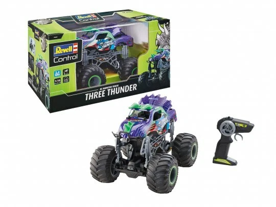 Revell 24556 RC Dino Monster Truck Three Thunder  NEUHEIT 2021 OVP, - Bild 1 von 1