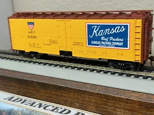 KANSAS BEEF PACKERS - WITCHITA - MEAT / ICE REEFER HO SCALE GOLD LINE NEW - Picture 1 of 13
