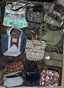 Women’s Assorted Purse Handbag Tote AE Levi’s Vera Bradley Madden Girl Lot Of 11 - Picture 1 of 11