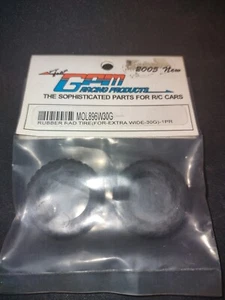 Kyosho Mini Z Gpm Rubber Rad Tires (For-Extra Wide-30G)-1PR.   - Picture 1 of 3