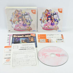 Dreamcast SAKURA WARS HANAGUMI TAISEN COLUMNS 2 Spine * 0687 Sega dc