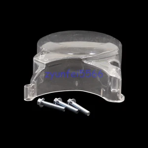 Cubierta lateral izquierdo del estator de volante del motor transparente para Honda Pit Dirt Bike 125cc - Imagen 1 de 4