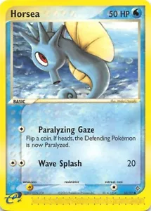 HORSEA 58/97 - NON-HOLO COMMON - Ex Dragon - 2003 POKEMON CARD - NM/LP - Picture 1 of 2