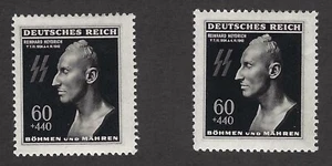 Germany Bohemia Czechoslovakia Mi 131 Sc B20 + Egg On Head Variety MH - Picture 1 of 1