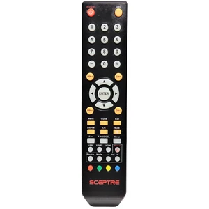 Sceptre 8142026670003C Factory Original TV Remote E168BV-SS, E205BV-SMQCC - Picture 1 of 6