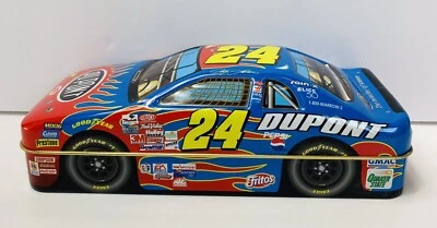 NASCAR ~ Jeff Gordon Dupont 24 Palmer's Candy Tin Coleccionable SIN Caramelos Foto 1 de 4