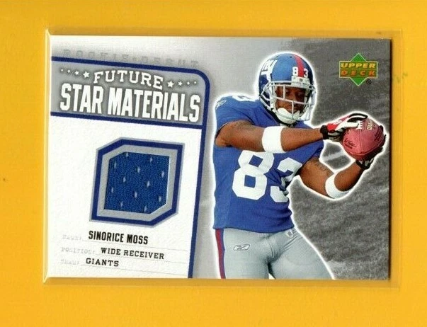 D16054 2006 Rookie Debut Future Star Materials Silver #FSMSM Sinorice Moss  - Image 1 of 1