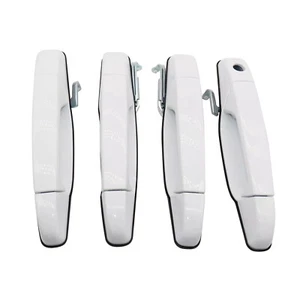 4X Front & Rear Door Handle Set Olympic White For Chevrolet Avalanche 2007-2012 - Picture 1 of 11
