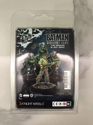 Batman Miniature Game The Riddler & Bot Army Knight Models Mini Figurine Board - Image 1 of 2