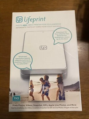 New Lifeprint Photo and Video Printer for iPhone - Bluetooth - 3x4.5 (A103) - Image 1 of 2