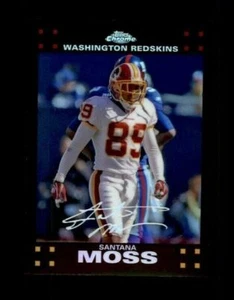 2007 Topps Chrome Refractors #TC140 Santana Moss (ref 117950) - Picture 1 of 1