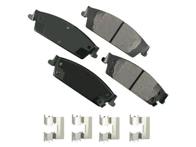 For 2014-2018 GMC Sierra 1500 Brake Pad Set Rear Akebono 27749JB 2016 2015 2017 - Image 1 of 2