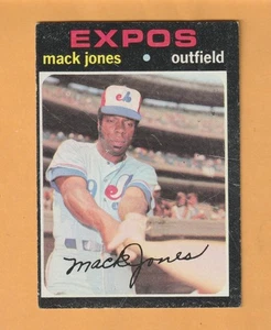 Mack Jones Montreal Expos 1971 Topps #142 - Bild 1 von 2