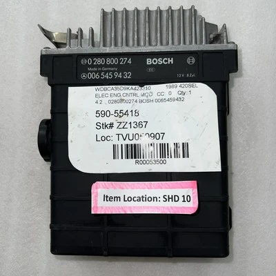 Mercedes-Benz 420SEL 1989-91 módulo de control 0280800274 Foto 1 de 4
