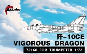 Lanbo Model 72168 1/72 J-10CE VIGOROUS DRAGON FOR TRUMPETER 3D Color Cockpit - Bild 1 von 5